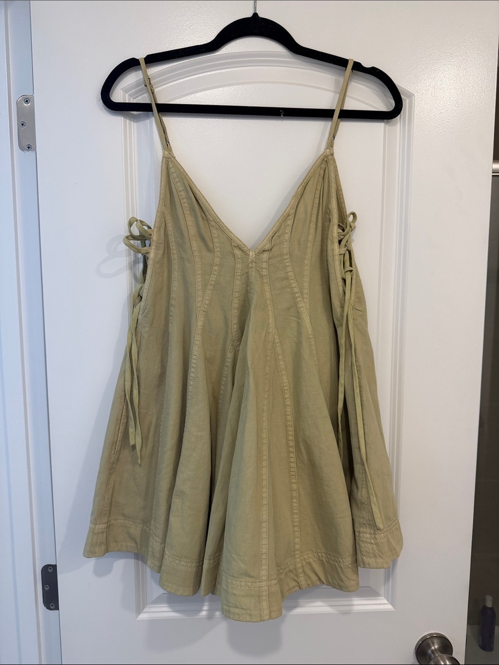 Free people Olive green romper